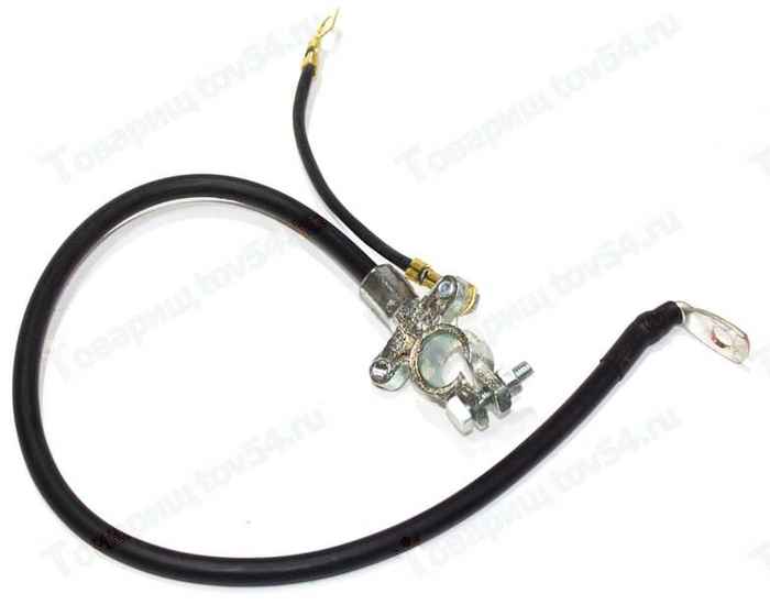 Провод АКБминуcовой ВАЗ 1118 (L=550мм) <b>1118-3724070-01</b> - изображение