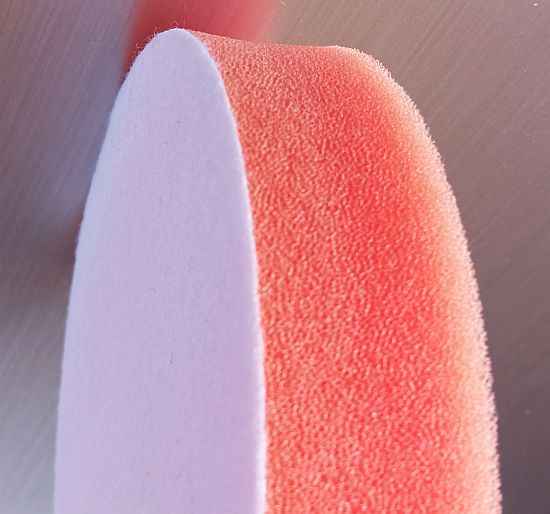 Круг полировальный на липучке оранжевый d150мм х 25мм - изображение 2