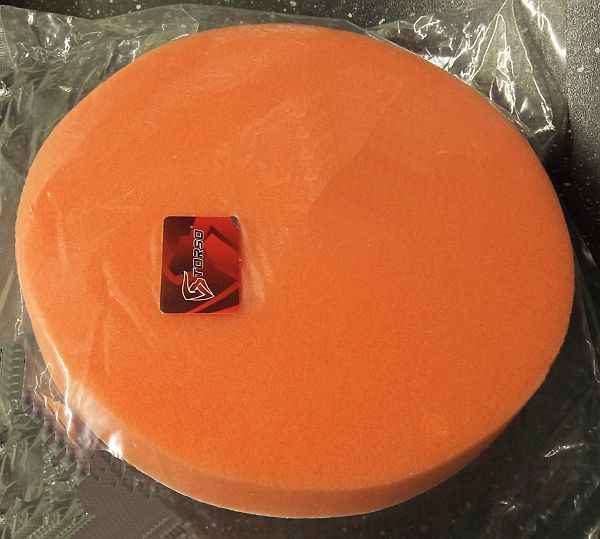 Круг полировальный на липучке оранжевый d150мм х 25мм - изображение 4