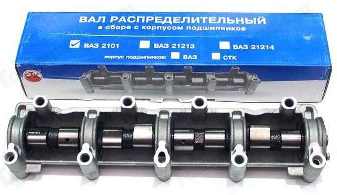 Вал распределительный ВАЗ 2101 в сборе с постелью <b>2101-1006008</b> - изображение