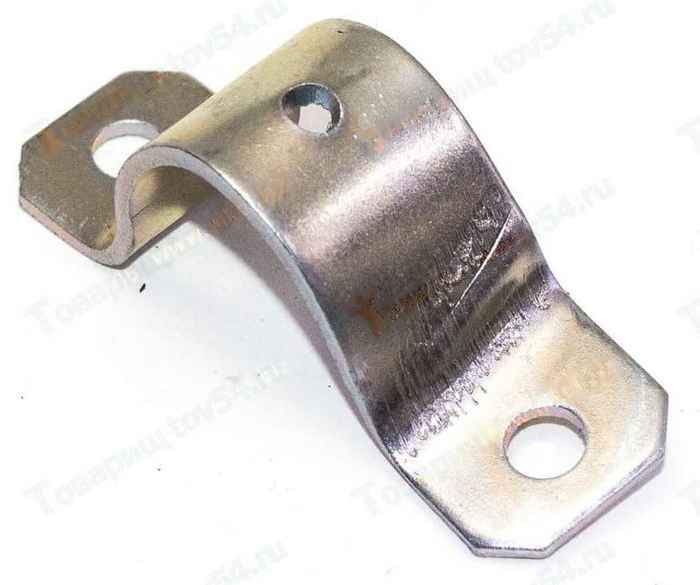 Хомут стабилизатора ВАЗ 2101 боковой (левый) <b>2101-2906049</b> - изображение Хомут стабилизатора ВАЗ 2101 боковой (левый) <b>2101-2906049</b> - изображение