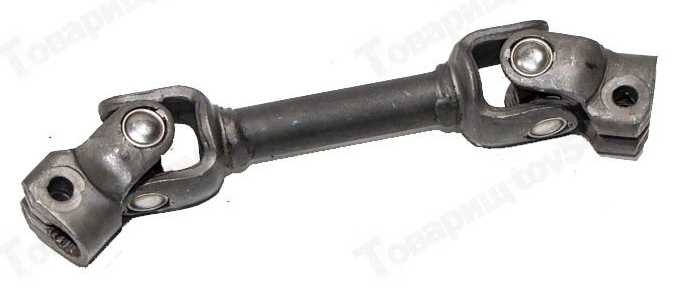 Вал рулевого редуктора ВАЗ 2101-2107 (с крестовинами) <b>_ 2105-3401092</b> - изображение Вал рулевого редуктора ВАЗ 2101-2107 (с крестовинами) <b>_ 2105-3401092</b> - изображение