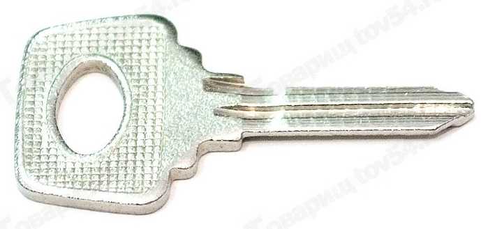 Заготовка ключа двери ВАЗ 2108 <b>2108-3704197</b>, заказ min 6шт - изображение