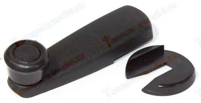 Ручка стеклоподъемника ВАЗ 2108 со стопорным кольцом <b>2108-6104048</b> - изображение