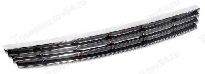 Решетка радиатора ВАЗ 2170 Приора хром без знака <b>2170-2803056</b> - изображение