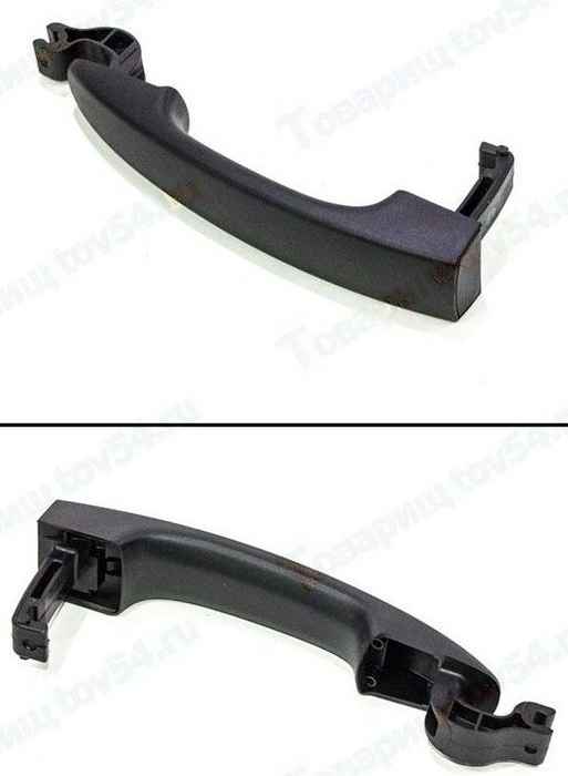 Ручка двери наружная ВАЗ 2180 Vesta, X-Ray правая <b>2180-000120</b> передняя=задняя - изображение