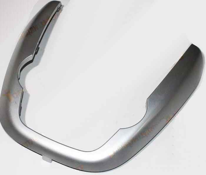 Облицовка консоли ВАЗ 2190 Гранта серебристая (DIN 2) <b>2190-5326032</b> - изображение