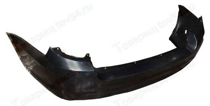 Бампер ВАЗ 2190 FL (с 2018г) задний с отверстиями под брызговики <b>2190-84501037-88</b> - изображение