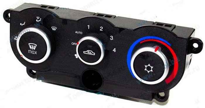 Блок управления отопителем ВАЗ 2192 Гранта с кондиционером <b>2192-8121020</b> - изображение