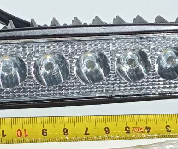 Фара противотуманная светодиодная 6LED 18W (155х42х35мм) ближний свет PR-0252 - изображение 3
