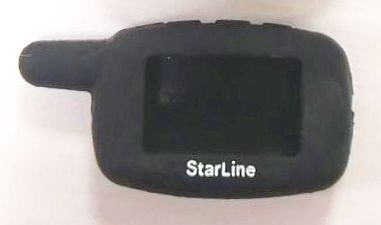 Чехол для брелока сигнализации StarLine A9 черный силиконовый - изображение 1
