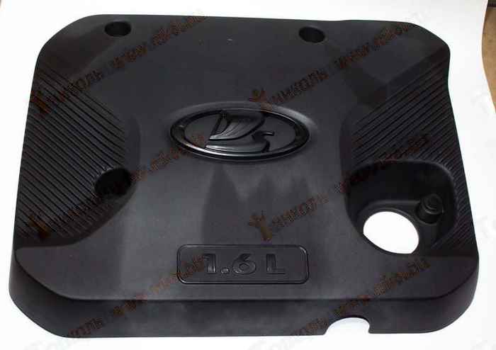 Крышка двигателя ВАЗ 21128, 11189 Largus 8 кл. 1,6 (экран модуля) <b>8450030327</b> - изображение