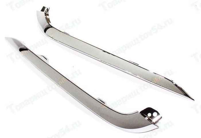 Накладка-молдинг бампера ВАЗ 2190 Гранта Granta FL переднего нижн.комплект лев.+прав. <b>8450100992 + 8450100993</b> - изображ Накладка-молдинг бампера ВАЗ 2190 Гранта Granta FL переднего нижн.комплект лев.+прав. <b>8450100992 + 8450100993</b> - изображение