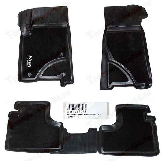 Ковры салона ВАЗ 2123 Niva Travel комбинированные <b>8460050009</b> - изображение