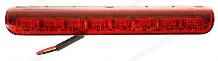 Фонарь стоп-сигнала ВАЗ 2110-12 дополнительный (в спойлер) <b>_ 91.3716</b> - изображение