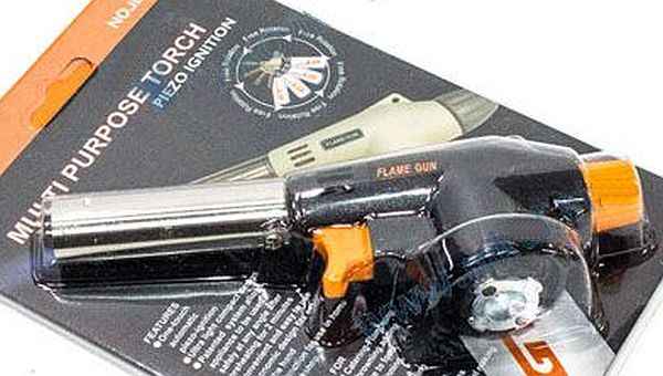 Горелка газовая на цанговый баллон, пьезоподжиг ТЕХНИК Multi Purpose Torch 915 - изображение 1