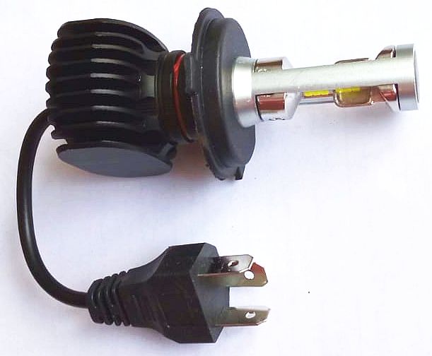 Лампа H4 светодиодная (2шт) 9-32V IP65 - изображение 1