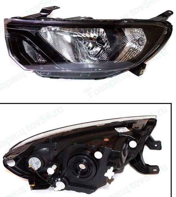 Фара ВАЗ 2190 Гранта FL левая (аналог Киржач) <b>Component СМР0101291</b> 8450100857 - изображение