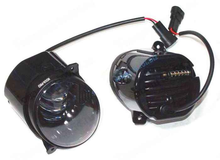 Фары противотуманные ВАЗ 2190 Гранта, Калина, Largus 30W 12/80V с регулятором (комплект 2шт) <b>TR-G331-W</b> - изображение