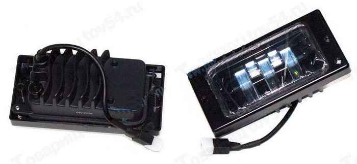 Фары противотуманные ВАЗ 2110-2114 50W 12/80V 2 цвета (2 шт) <b>TRL-552-WY</b> - изображение
