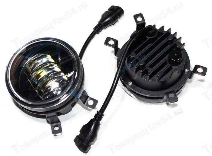 Фары противотуманные ВАЗ 2180 Vesta 30W 12/80V без регулятором (комплект 2шт) <b>TR-P331-W</b> - изображение