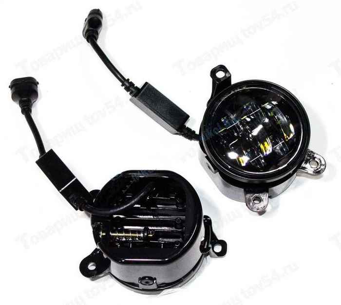 Фары противотуманные ВАЗ 2170 Приора 70W 12/80V с регулировкой (2 шт) <b>TR-P771-W</b> - изображение
