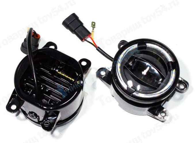 Фары противотуманные ВАЗ 2190 Гранта (2019-), Vesta, X-Ray, Niva Urban 30W 12/60V с регулятором, с габаритом, 1LED (комплект 2 Фары противотуманные ВАЗ 2190 Гранта (2019-), Vesta, X-Ray, Niva Urban 30W 12/60V с регулятором, с габаритом, 1LED (комплект 2шт) <b>TR-V133-W-WR-OUL</b> - изображение