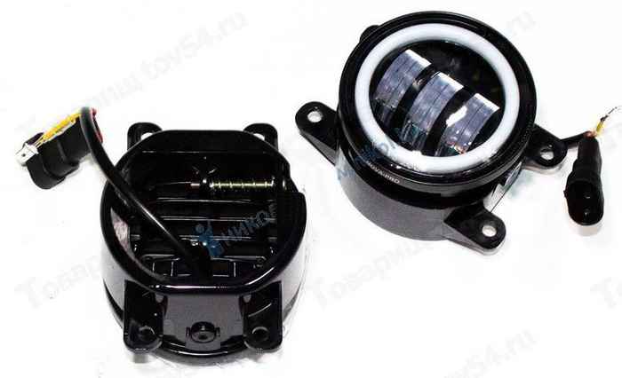 Фары противотуманные ВАЗ 2190 Гранта (2019-), Vesta, X-Ray, Niva Urban 30W с регулятором, с габаритом (комплект 2шт) <b>TR-V33 Фары противотуманные ВАЗ 2190 Гранта (2019-), Vesta, X-Ray, Niva Urban 30W с регулятором, с габаритом (комплект 2шт) <b>TR-V333-W-WR</b> - изображение