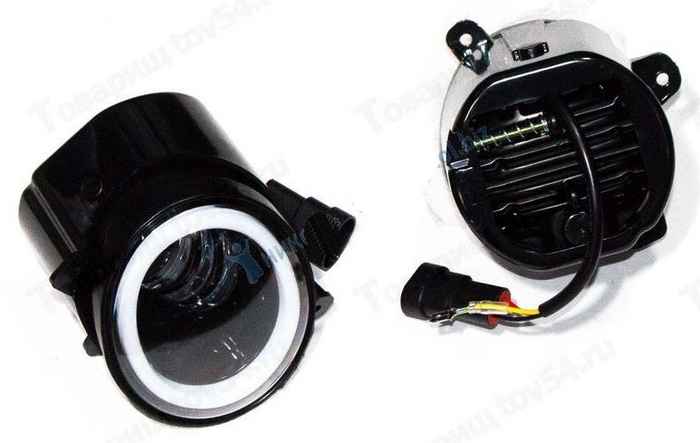 Фары противотуманные ВАЗ 2190 Гранта, Калина, Largus 50W 12/80V с регулятором, с габаритом (комплект 2шт) <b>TR-V773-W-WR</b> Фары противотуманные ВАЗ 2190 Гранта, Калина, Largus 50W 12/80V с регулятором, с габаритом (комплект 2шт) <b>TR-V773-W-WR</b> - изображение