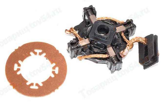 Щетки стартера Lada Largus 16кл.на стартер Valeo блок в сборе <b>TS10E3</b> - изображение