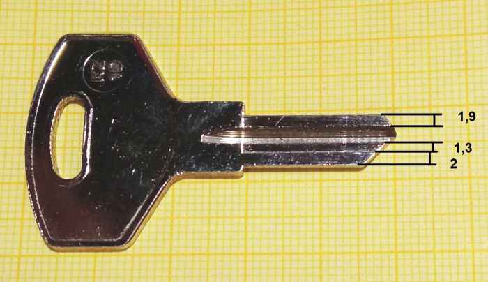 Заготовка ключа металлическая - изображение 4