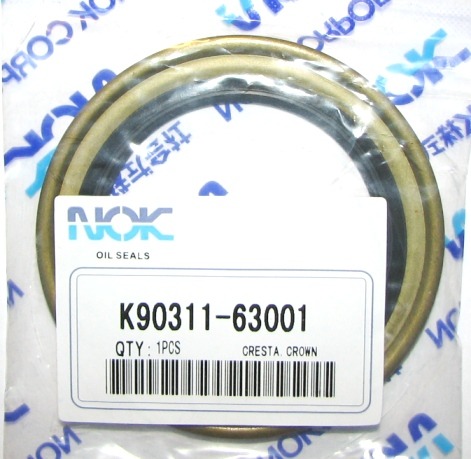 Сальник ступицы RR TOYOTA Mark / Cresta 8# / 9# / 10#, Crown 14# / 15#, Estima 1# / 2# (Inn) <b>NOK K90311-63001</b> - изображение