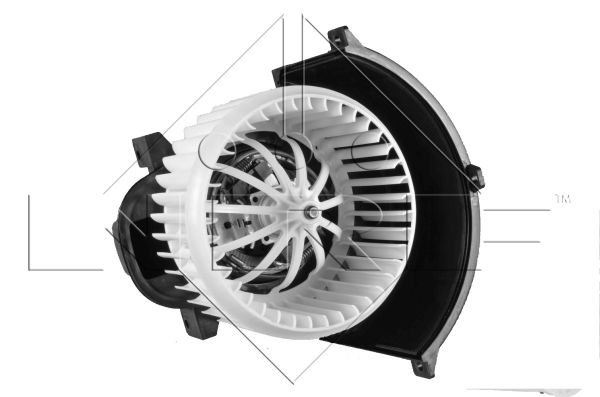 Вентилятор салона VAG Touareg 02-06, Amarok <b>NRF 34091</b> - изображение