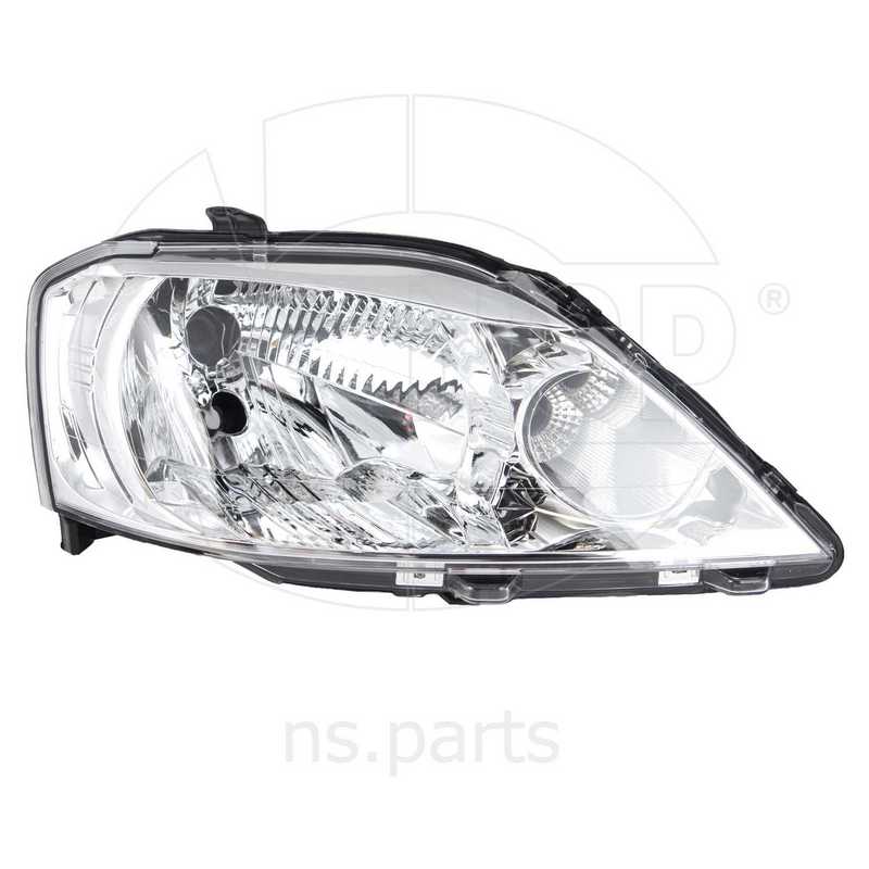 Фара правая RENAULT LOGAN <b>NSP NSP07260102635R</b> - изображение