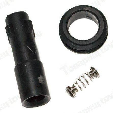 Ремкомплект катушки зажигания ВАЗ 2112 уплотнители и пружина <b>Омега 61.3705</b> - изображение