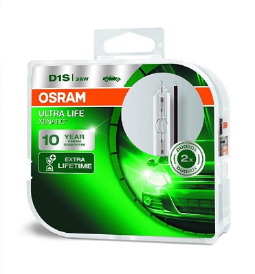 Лампа г/с D1S (35W) PK32d-2 Xenarc Ultra Life 2шт 4052899429611 <b>OSRAM 66140ULT-HCB</b> - изображение 1