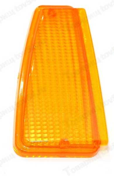 Стекло указателя поворота ВАЗ 2108 желтое правое <b>ОСВАР 2108-3726204-03</b> - изображение