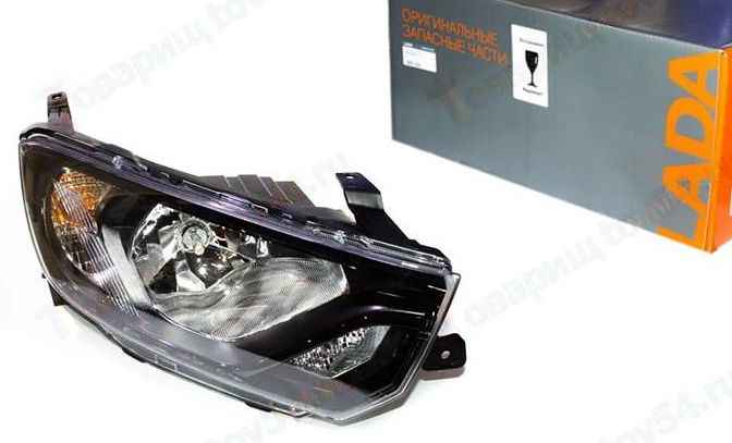 Фара ВАЗ 2190 Гранта FL правая Киржач завод <b>ОСВАР 8450100856</b> - изображение