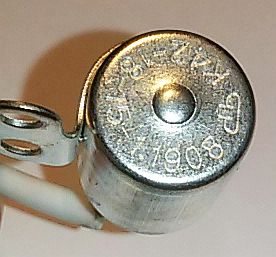 Конденсатор трамблера ВАЗ 2101, М 412 <b>Пенза 2101-3706400</b> - изображение 2