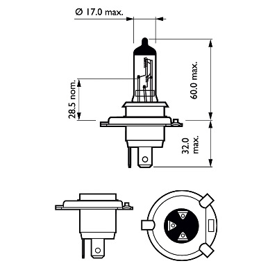 Лампа накаливания, фара дальнего света <b>PHILIPS 12342XVGS2</b> - изображение 1