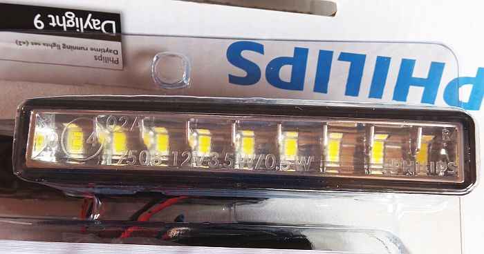 PHILIPS 12831WLEDX1 - дневные ходовые огни 12V 16W (DayLight9) LED - изображение 1