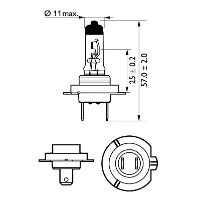 Лампа накаливания, фара дальнего света <b>PHILIPS 12972XVGS2</b> - изображение 1