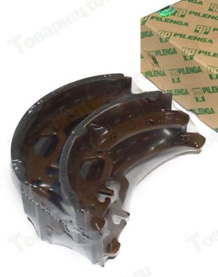 Колодки тормозные задние ВАЗ 1118 Калина с ABS <b>PILENGA BSP1005N</b> - изображение