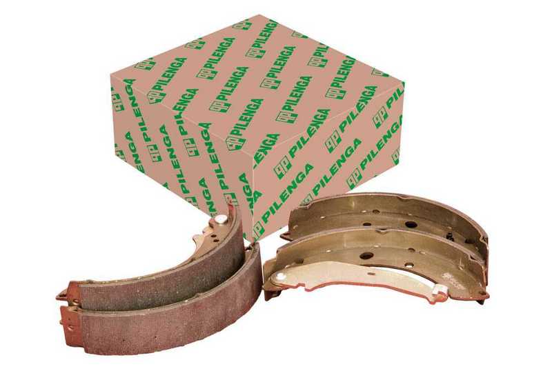 Колодки тормозные барабанные POLO SEDAN, RAPID <b>PILENGA BS-P8692</b> - изображение