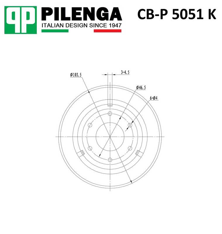 Опора стойки амортизатора в сборе LARGUS, LOGAN, SANDERO, DUSTER <b>PILENGA CB-P5051K</b> - изображение 1