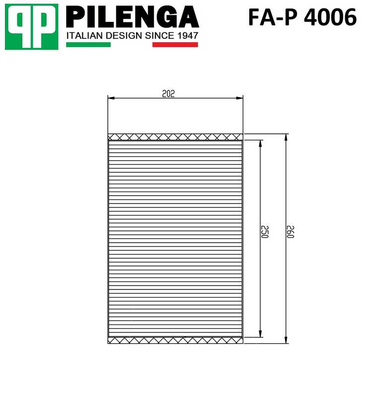 Фильтр салонный угольный газ NEXT, FOCUS 2, FOCUS 3, CRUZE, VOLVO <b>PILENGA FA-P4006</b> - изображение 2