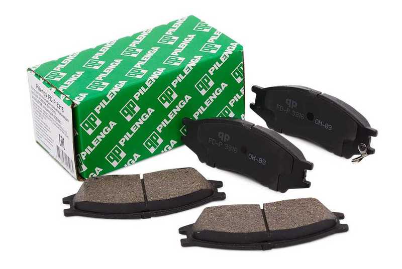 Колодки тормозные дисковые передние <b>PILENGA FD-P3316</b> - изображение