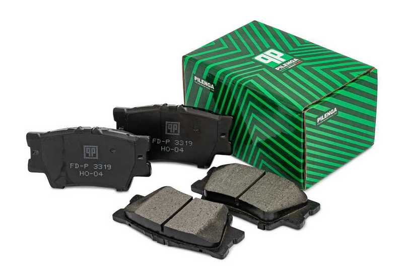 Колодки тормозные дисковые задние <b>PILENGA FD-P3319</b> - изображение 1