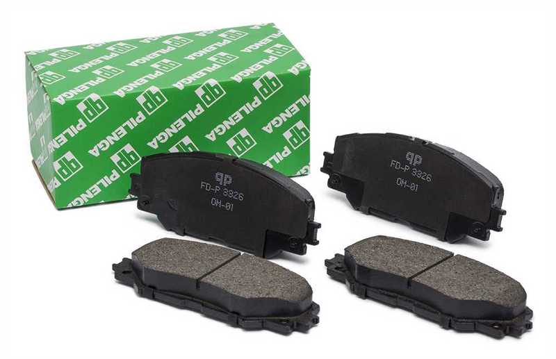 Колодки тормозные дисковые передние AURIS, COROLLA, YARIS <b>PILENGA FD-P3326</b> - изображение