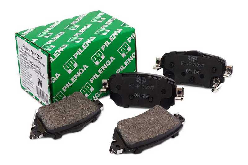 Колодки тормозные дисковые задние <b>PILENGA FD-P3337</b> - изображение